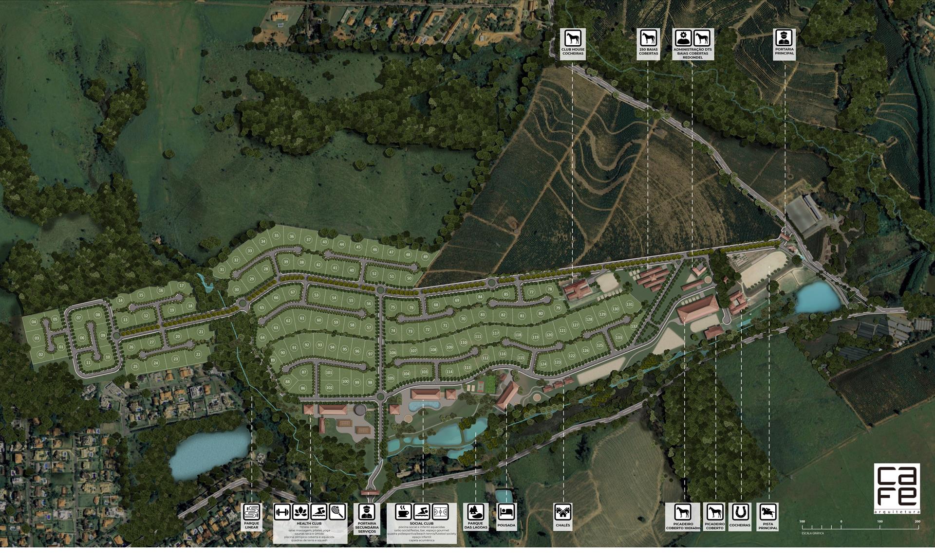 Condomínio alto padrão Doda Training Center