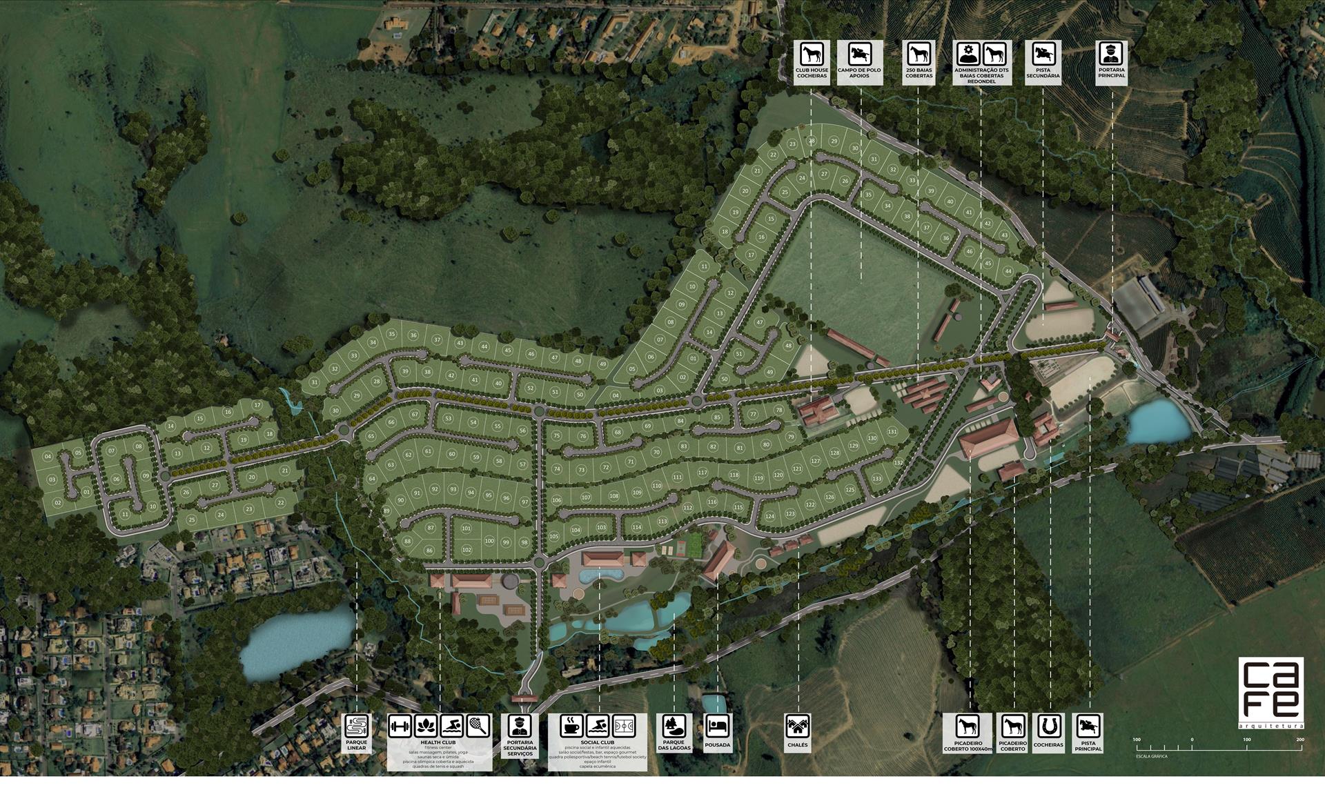 Condomínio alto padrão Doda Training Center